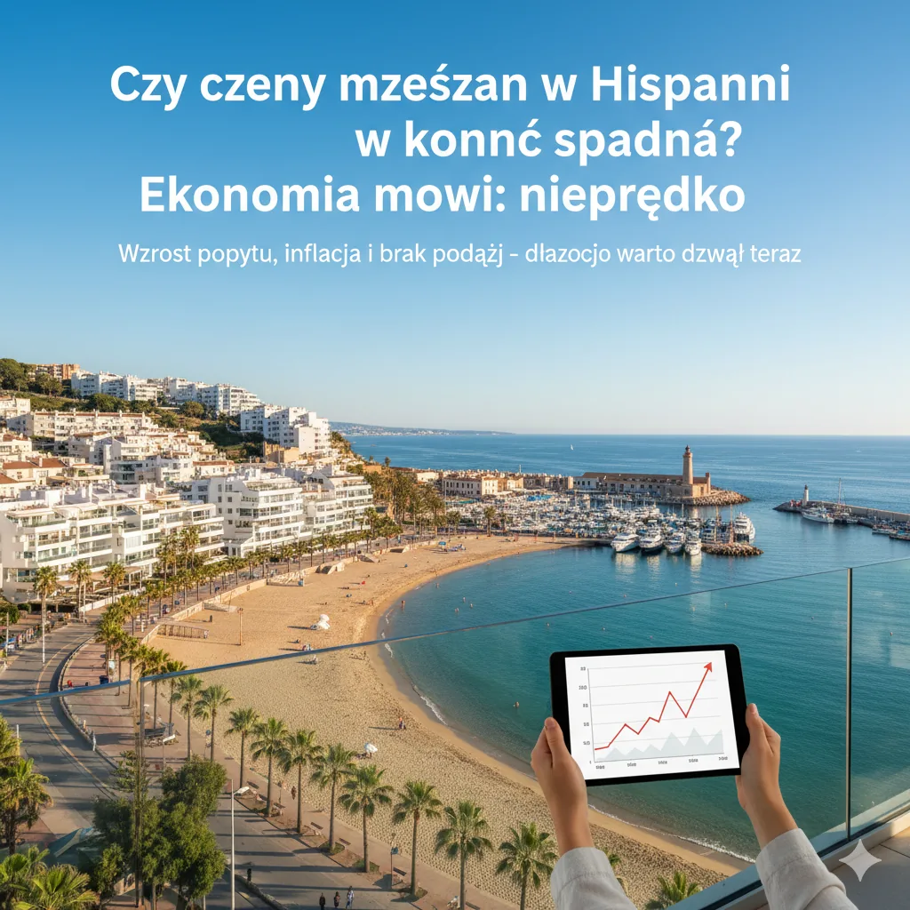 Czy ceny mieszkań w Hiszpanii będą spadać? Kilka argumentów, dlaczego raczej nie